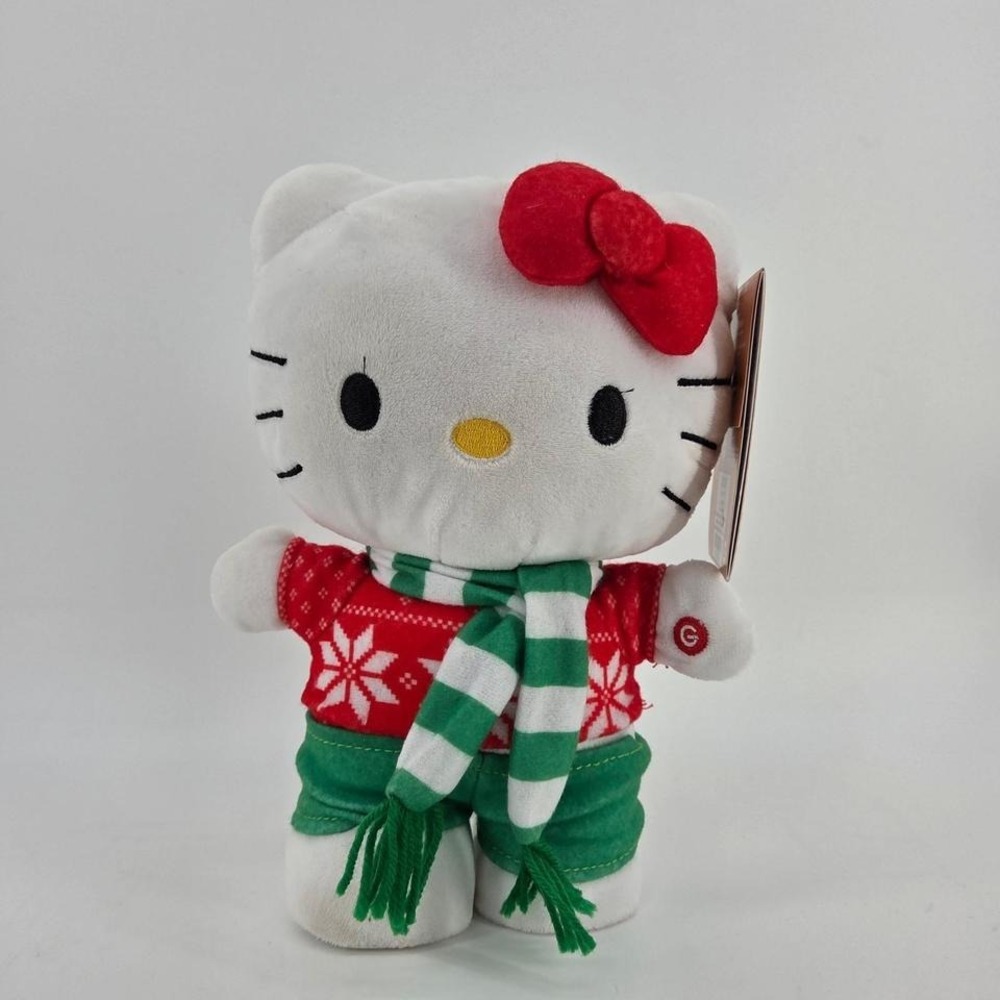 Sanrio Hello Kitty‎ Christmas Animated Waddler Stepper Plush Sings Jingle Bells
